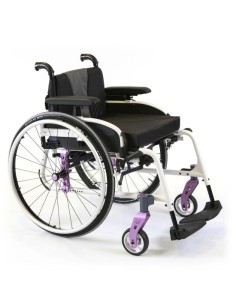 Silla de ruedas activa de aluminio | Plegable o Rígida |...