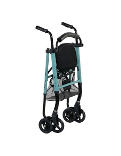 Andador de aluminio plegable y regulable con asiento,... 2