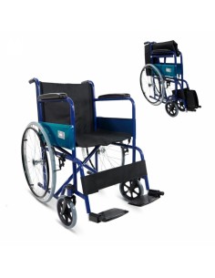 Silla de ruedas plegable de acero | Autopropulsable |...