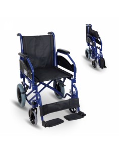 Silla de ruedas de tránsito plegable | No autopropulsable...