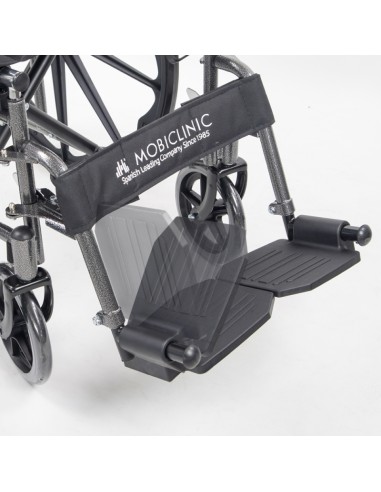 Silla de ruedas plegable de acero |...