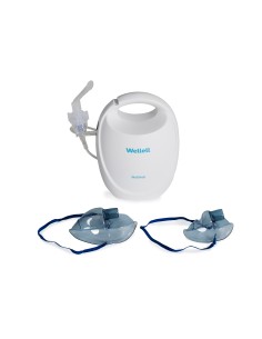 Aerosol Nebulizador de pistón portátil Well Neb | Incluye... 2