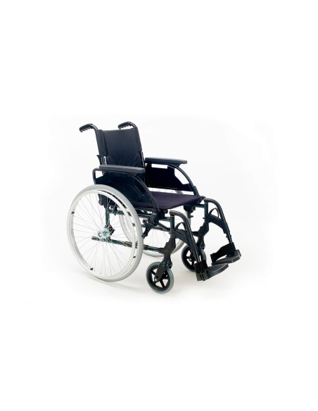 Silla de ruedas plegable Breezy Premium | autopropulsable (rueda grande)