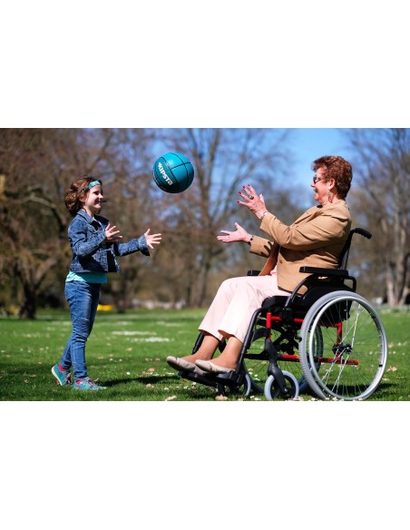 Silla de ruedas plegable Breezy Premium | autopropulsable (rueda grande)