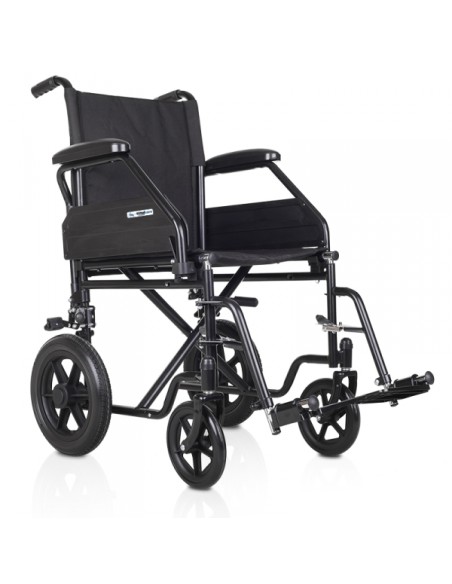 Silla de ruedas de acero plegable | Autopropulsable  | PC-21