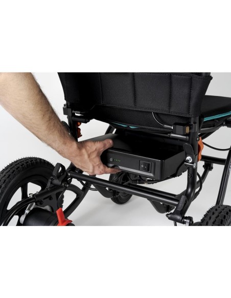 Silla de ruedas eléctrica plegable de reducidas dimensiones | I-Atlantis