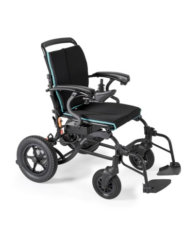 Silla de ruedas eléctrica plegable de reducidas...