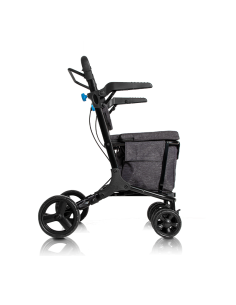 Andador y carro de la compra con doble cesta y... 2