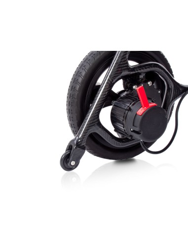 Silla de ruedas eléctrica plegable y...