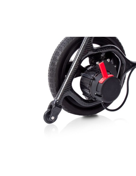 Silla de ruedas eléctrica plegable y ultraligera de fibra de carbono | iCARBON
