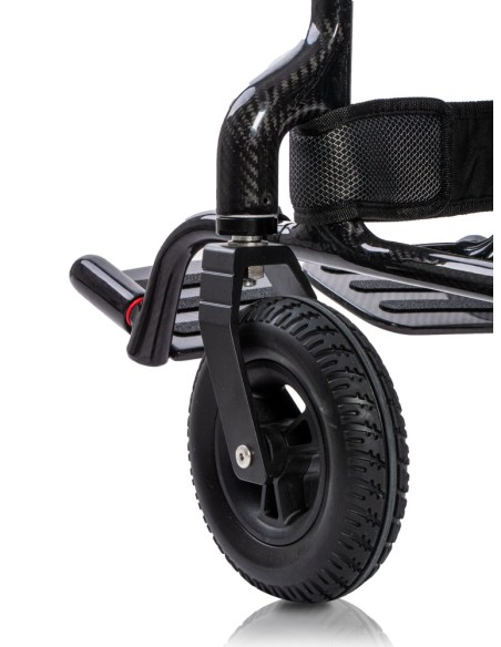 Silla de ruedas eléctrica plegable y ultraligera de fibra de carbono | iCARBON