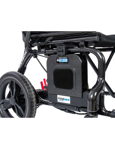 Silla de ruedas eléctrica plegable y...