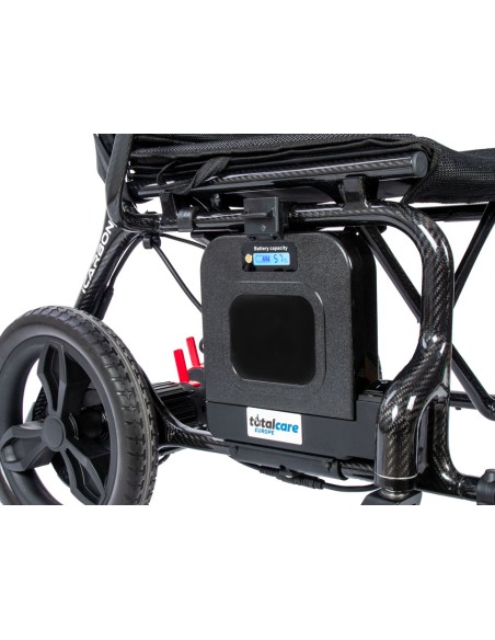 Silla de ruedas eléctrica plegable y ultraligera de fibra de carbono | iCARBON