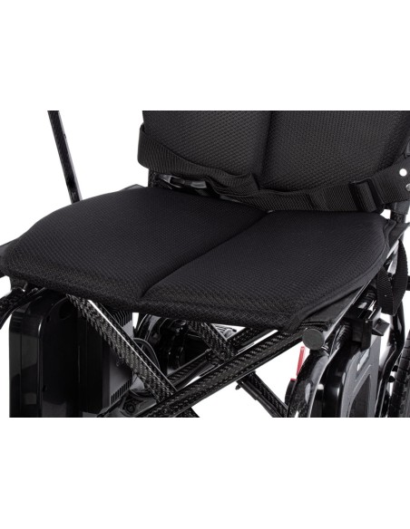 Silla de ruedas eléctrica plegable y ultraligera de fibra de carbono | iCARBON