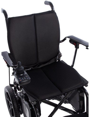 Silla de ruedas eléctrica plegable y...