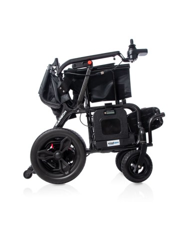 Silla de ruedas eléctrica plegable y...