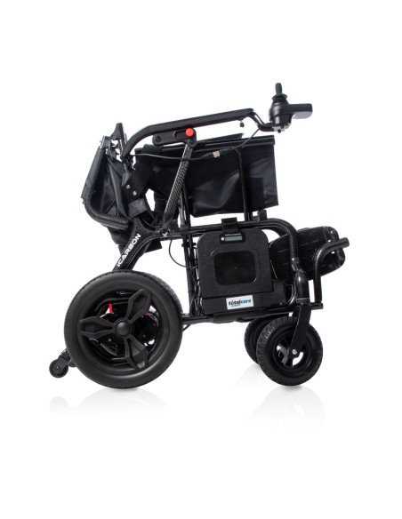 Silla de ruedas eléctrica plegable y ultraligera de fibra de carbono | iCARBON