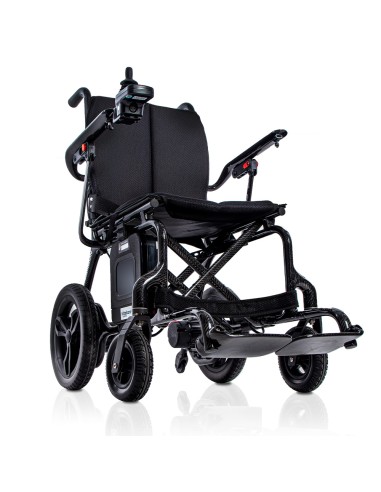 Silla de ruedas eléctrica plegable y...
