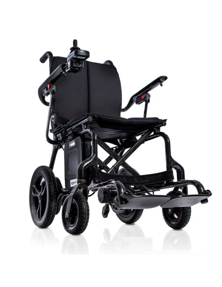 Silla de ruedas eléctrica plegable y ultraligera de fibra de carbono | iCARBON