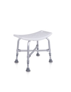 Banqueta de ducha con dos agarres | Regulable en altura |... 2