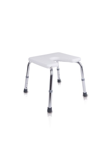 Banqueta de ducha con asiento herradura