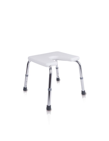 Banqueta de ducha con asiento herradura