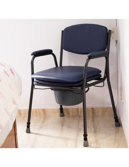 Silla inodoro de acero KD