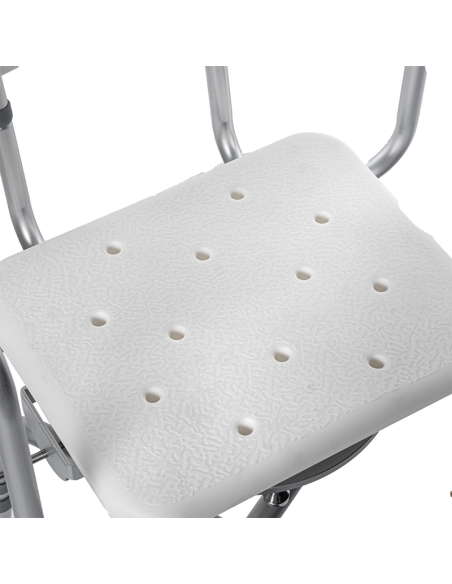 Silla de ducha giratoria