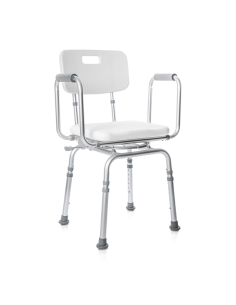 Silla de ducha giratoria