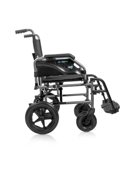 Silla de ruedas de acero plegable de empuje asistido | Saby-20 Totalcare