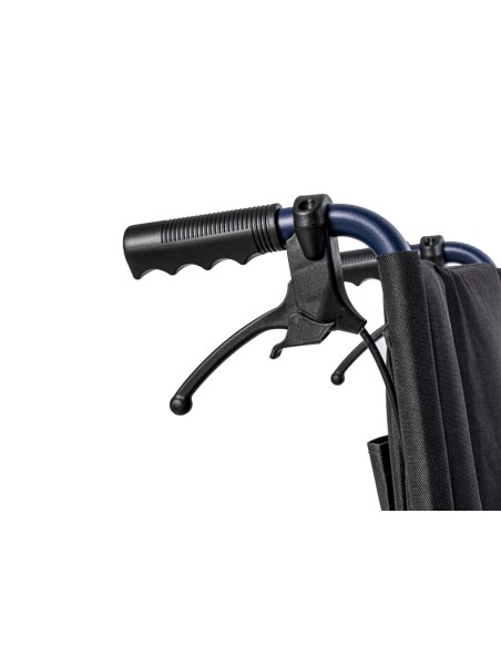 Silla de ruedas de acero plegable de empuje asistido | Saby-20 Plus Totalcare