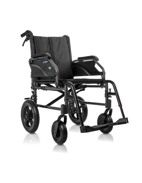 Silla de ruedas de acero plegable de empuje asistido | Saby-20 Plus Totalcare