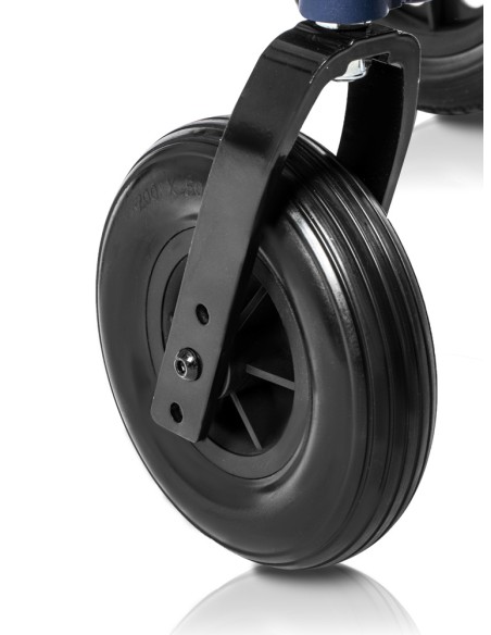 Silla de ruedas de acero plegable de empuje asistido | Saby-20 Plus Totalcare