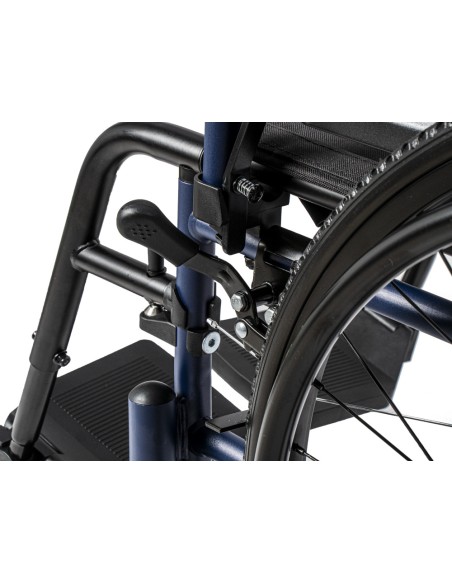 Silla de ruedas de acero plegable de empuje asistido | Saby-20 Plus Totalcare