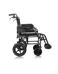 Silla de ruedas de aluminio plegable de empuje asistido |... 2