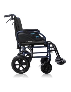 Silla de ruedas de aluminio plegable de empuje asistido |... 2