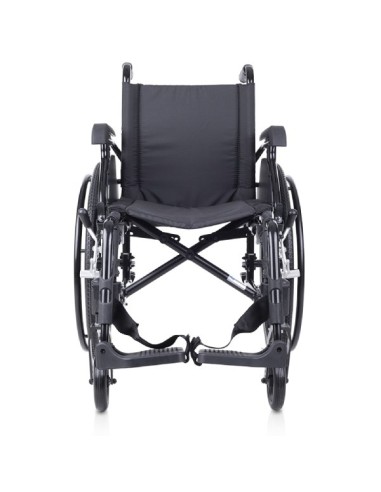 Silla de ruedas ligera de aluminio plegable...