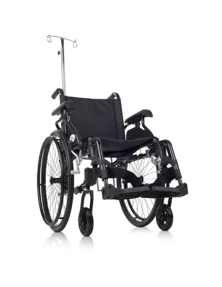 Silla de ruedas ligera de aluminio plegable autopropulsable | Capri Totalcare