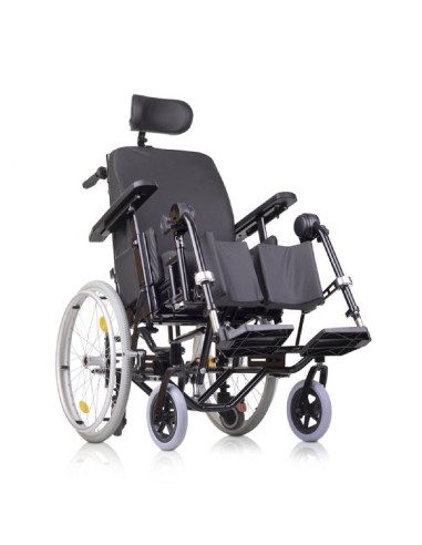 Silla de ruedas basculante y reclinable...