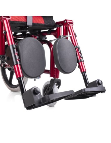 Silla de ruedas infantil reclinable y...