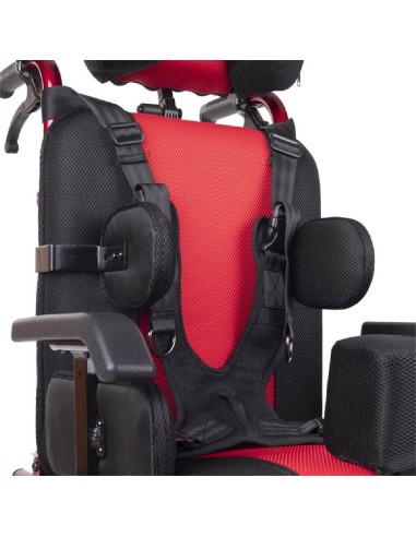 Silla de ruedas infantil reclinable y...