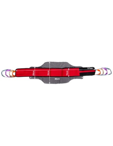 Arnés bipedestación para grúas