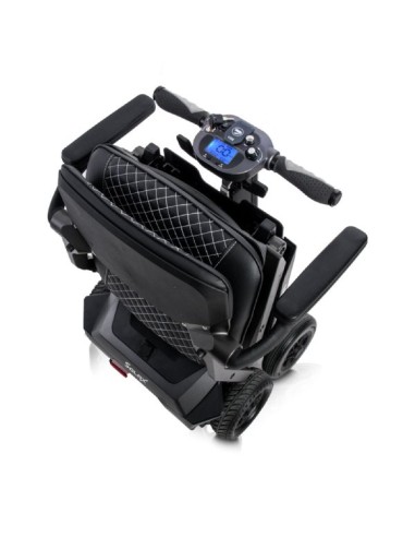 Scooter eléctrico con plegado electrónico y...