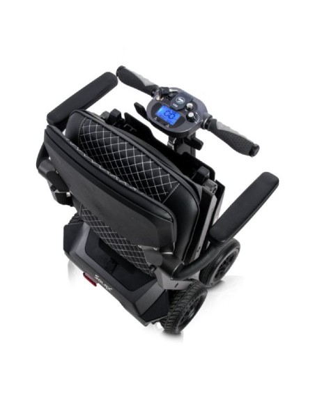 Scooter eléctrico con plegado electrónico y amortiguaciones | Lanzarote