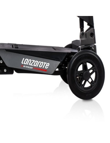 Scooter eléctrico con plegado electrónico y...