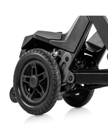 Scooter eléctrico con plegado electrónico y...