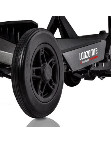 Scooter eléctrico con plegado electrónico y...