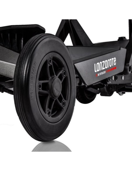 Scooter eléctrico con plegado electrónico y amortiguaciones | Lanzarote