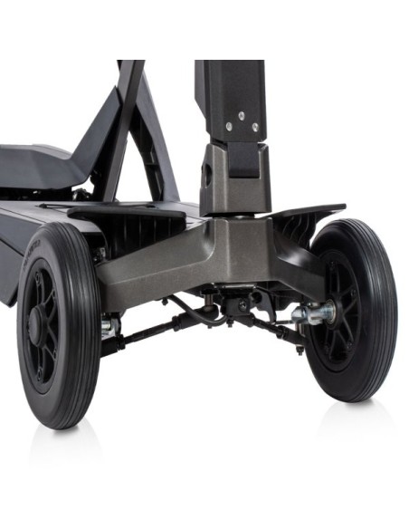 Scooter eléctrico con plegado electrónico y amortiguaciones | Lanzarote