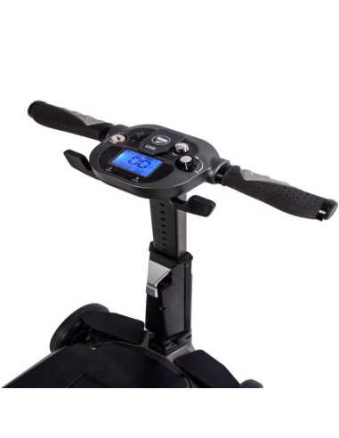 Scooter eléctrico con plegado electrónico y...